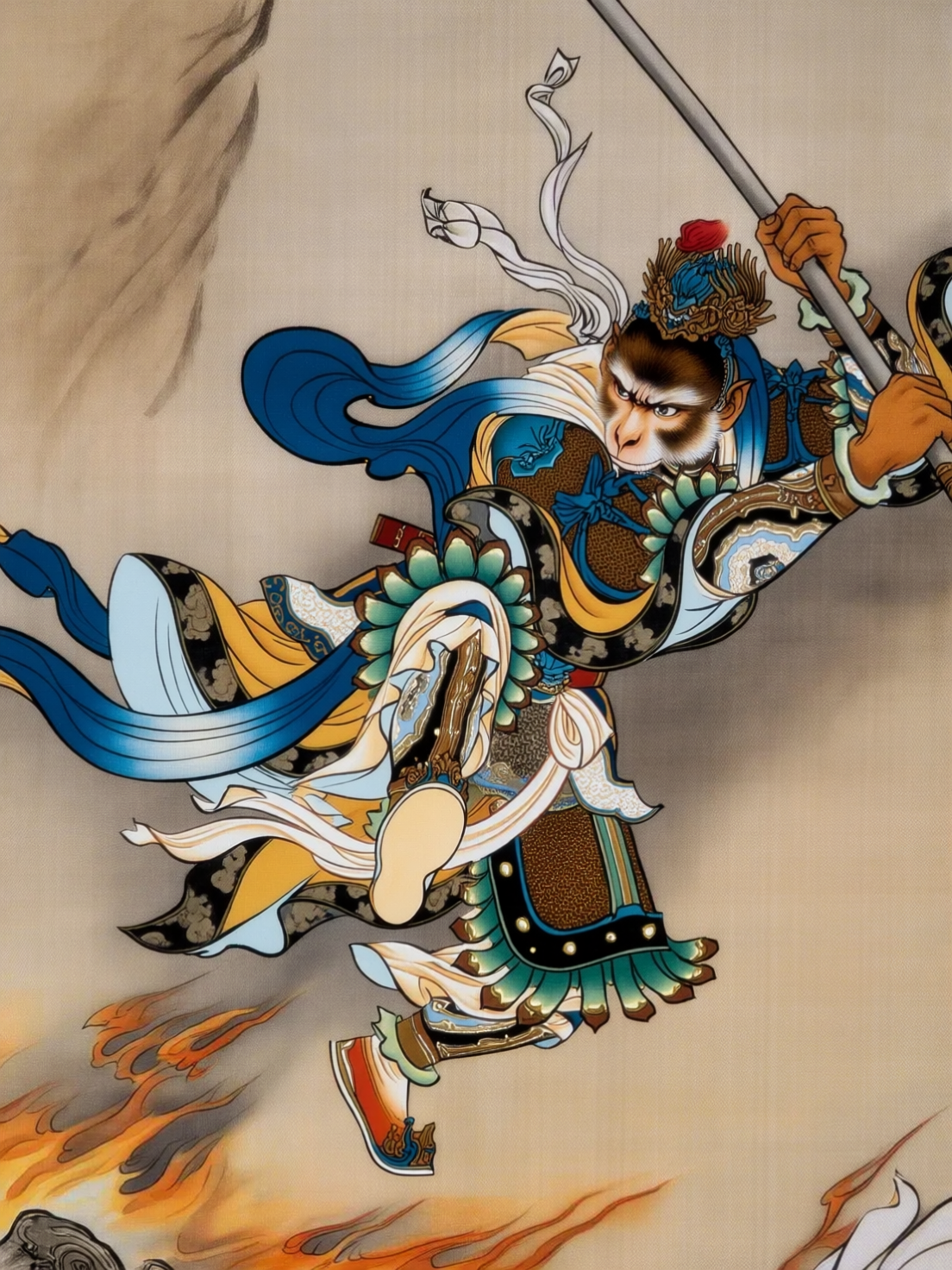 laonansheng/xiyou-naotiangong-gongbi-Qwen-Image-2512 ckpt-4