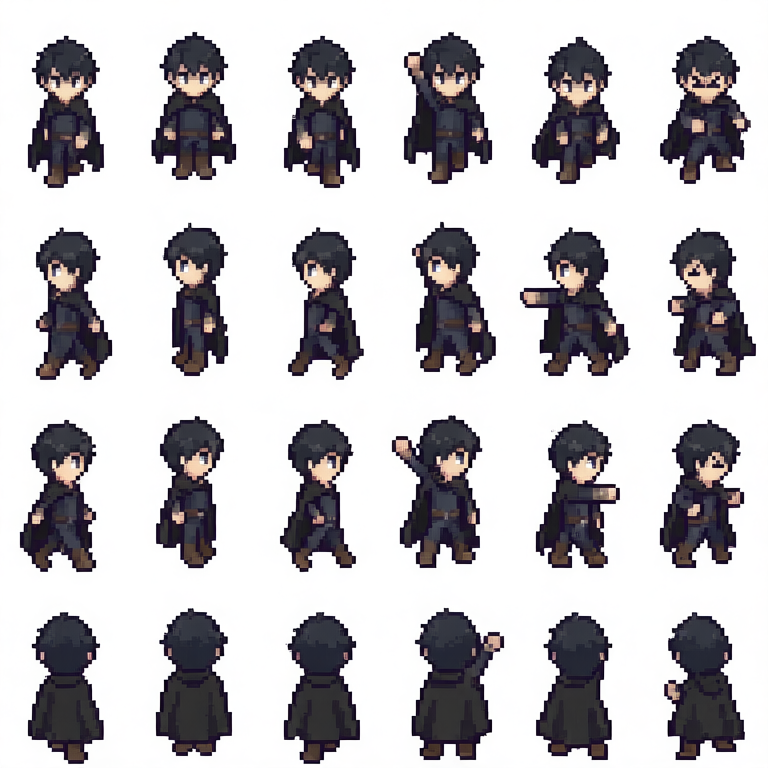 pixel_spritesheet_4walk_32x48_v1 ckpt-20