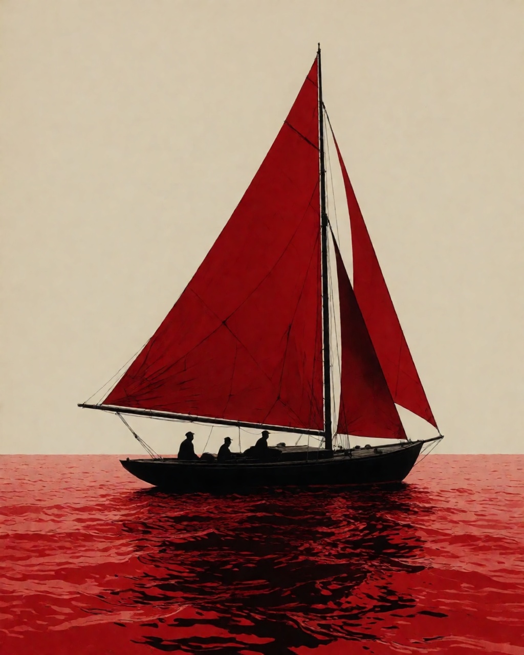 ilkerzgi/krea-2-crimson-accent-inkwash-lora
