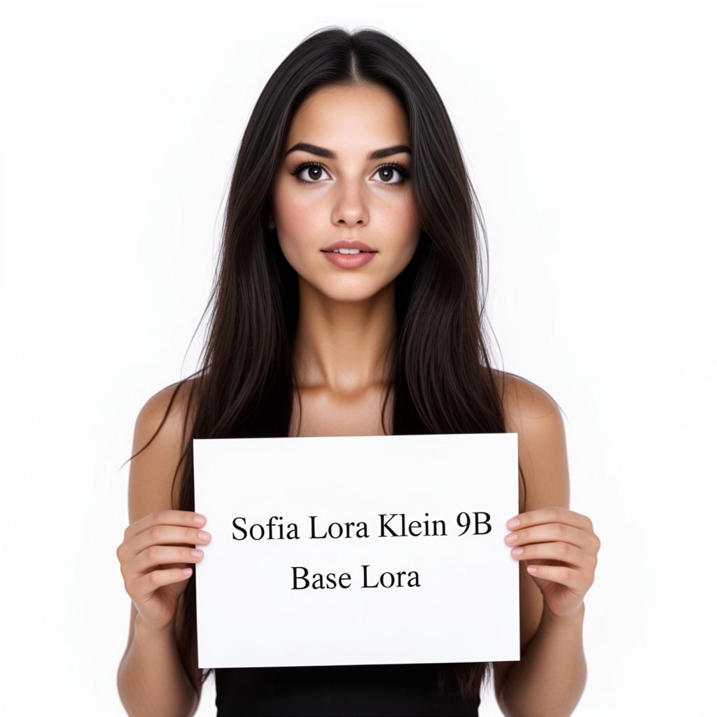 SofiaLoraKlein9Base ckpt-6