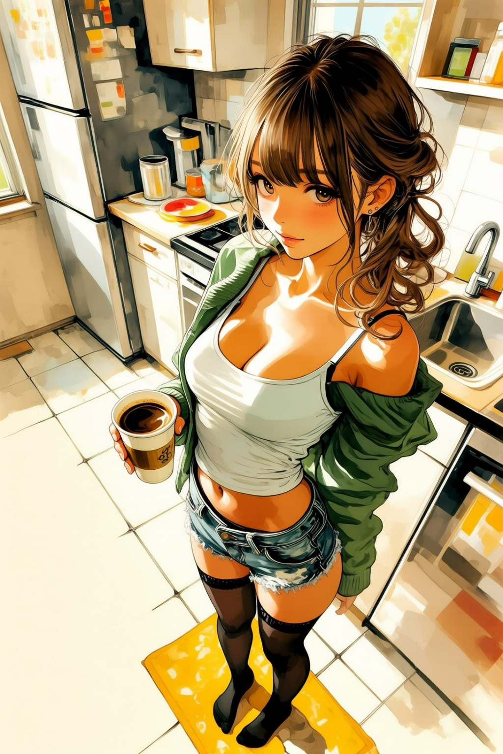 Q.Niji.Watercolor.12.Krea2.D32A32.8000.AdamW.1e-4 c1-st3000