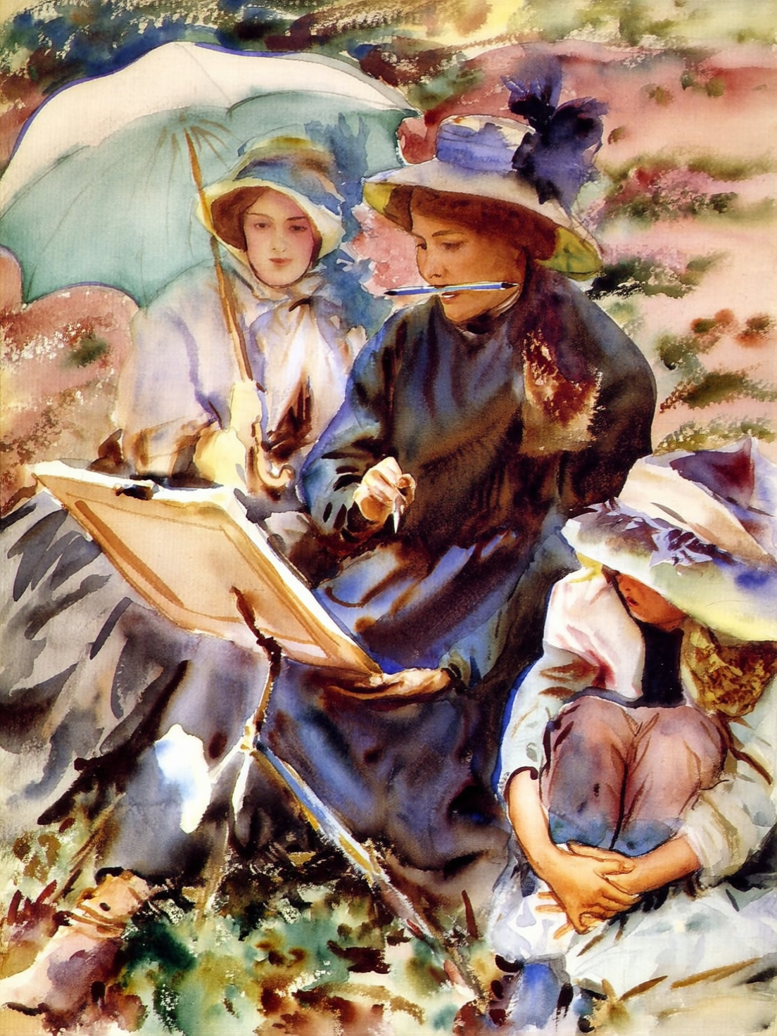 John.Singer.Sargent.Q12.Watercolor.D12A6.Rep6.Adam.1e-4 ckpt-25