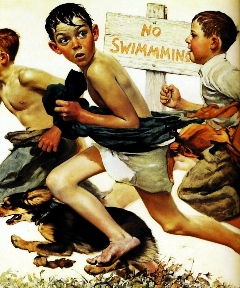 Norman.Rockwell.Z7.1328.Z-image.D32A16.Rep8.Adopt.1e-4 ckpt-15