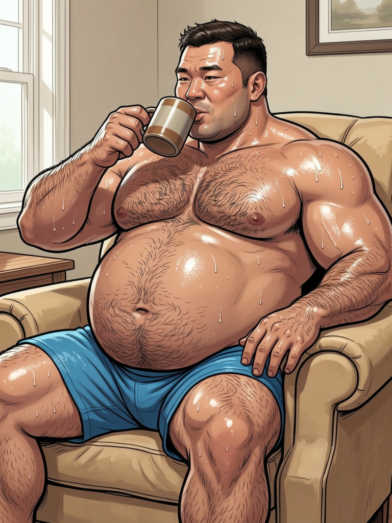 flux.2_9B_bara_bearBody_muscular_man ckpt-8