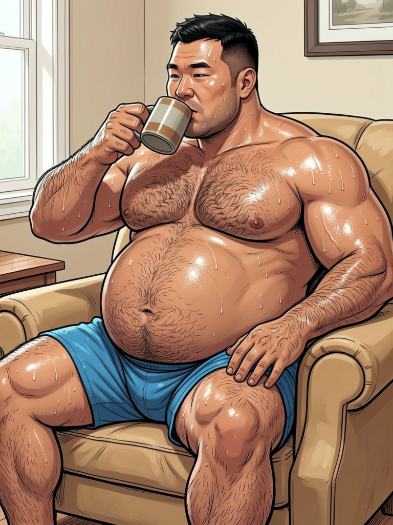 flux.2_9B_bara_bearBody_muscular_man ckpt-4