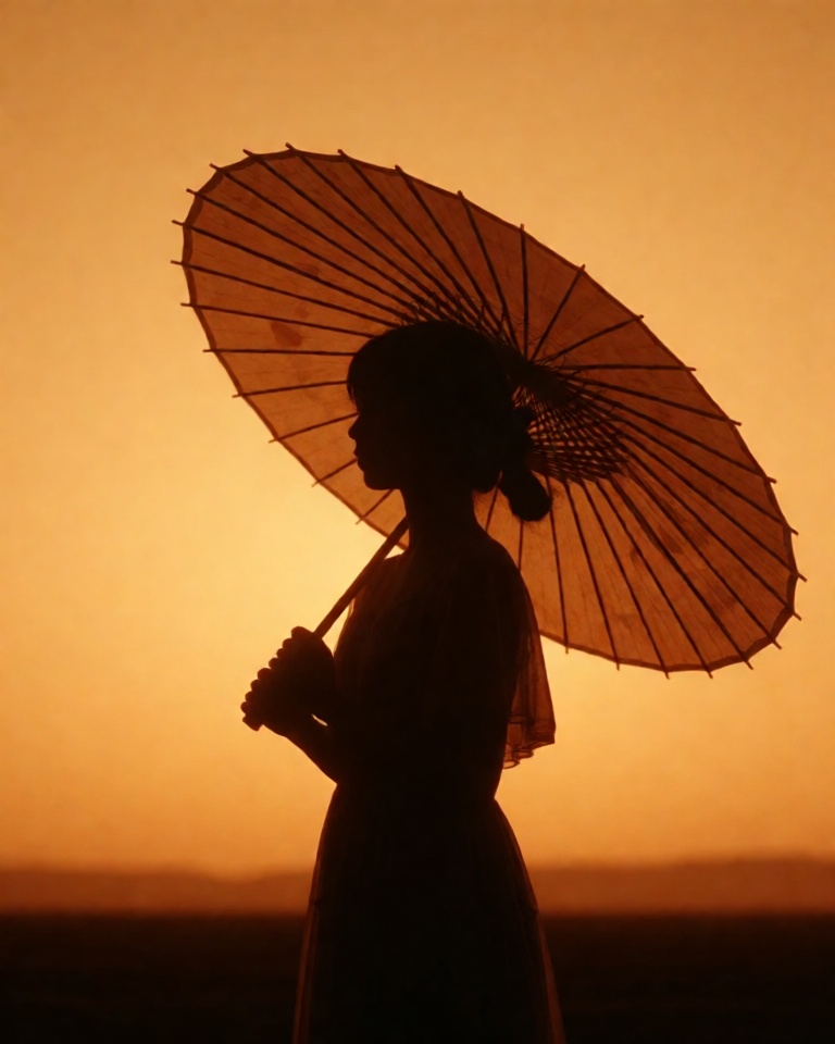 ilkerzgi/krea-2-burnt-amber-silhouette-lora