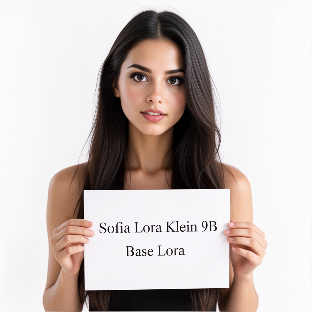 SofiaLoraKlein9Base ckpt-5