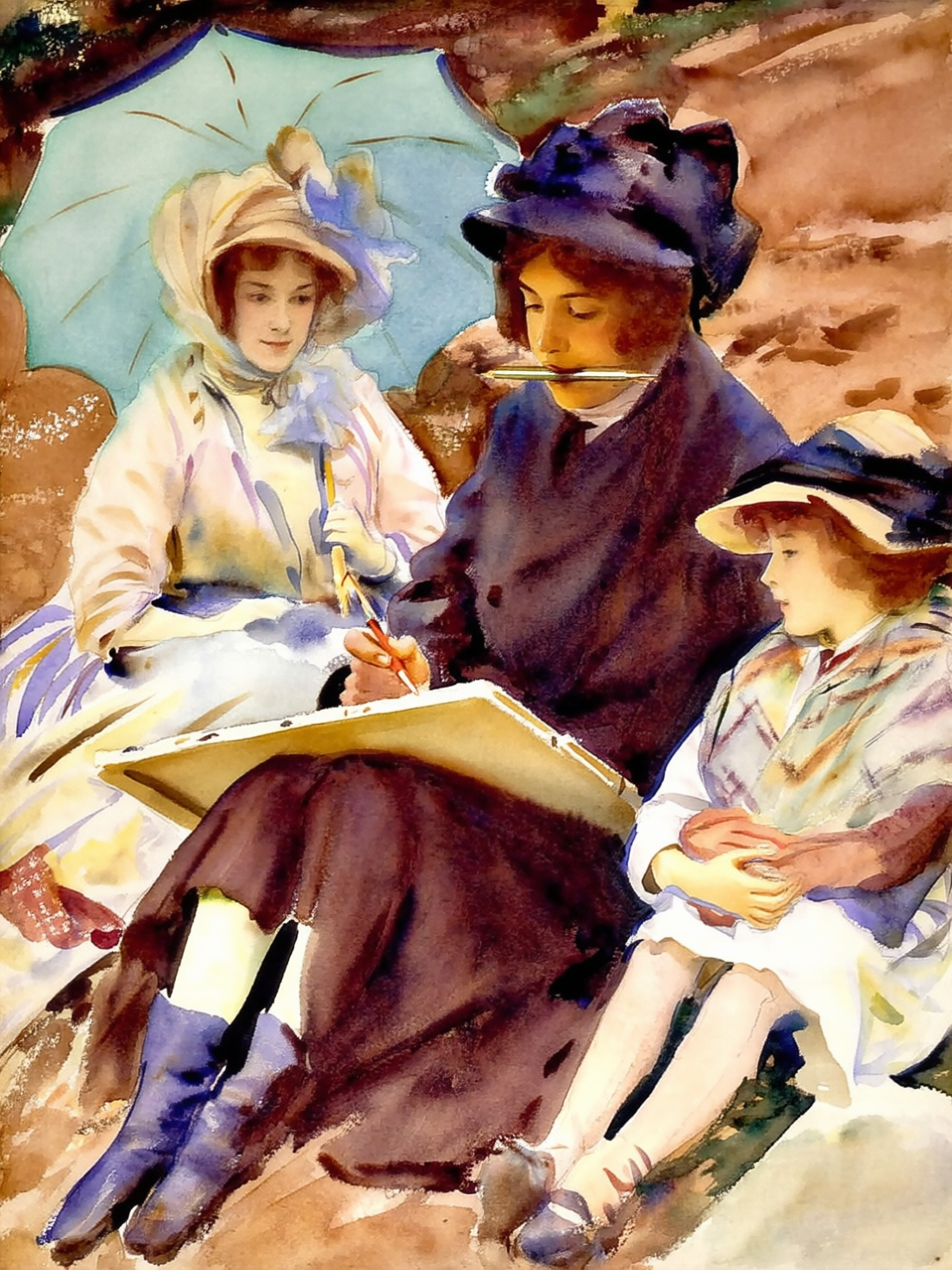 John.Singer.Sargent.Q12.Watercolor.D12A6.Rep6.Adam.1e-4 ckpt-15