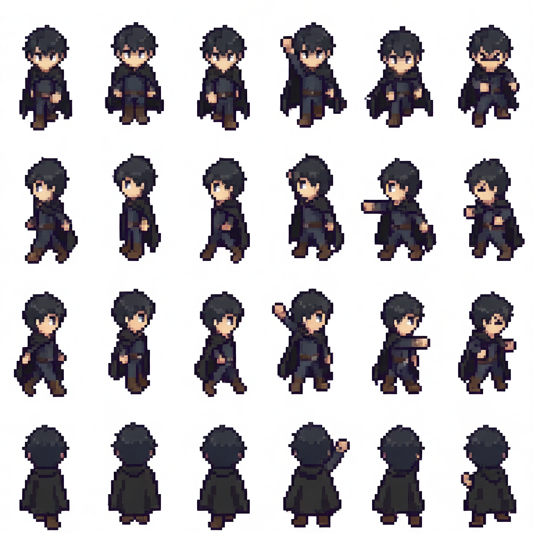pixel_spritesheet_4walk_32x48_v1 ckpt-24