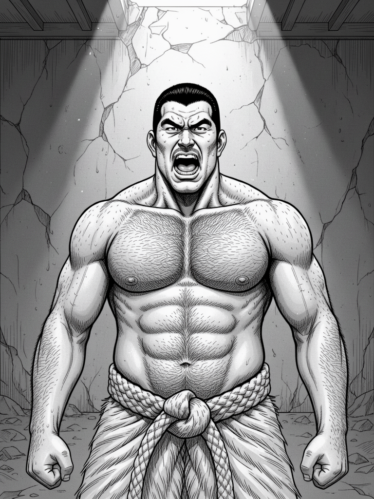 flux9b_bara_muscular_man_08 ckpt-2