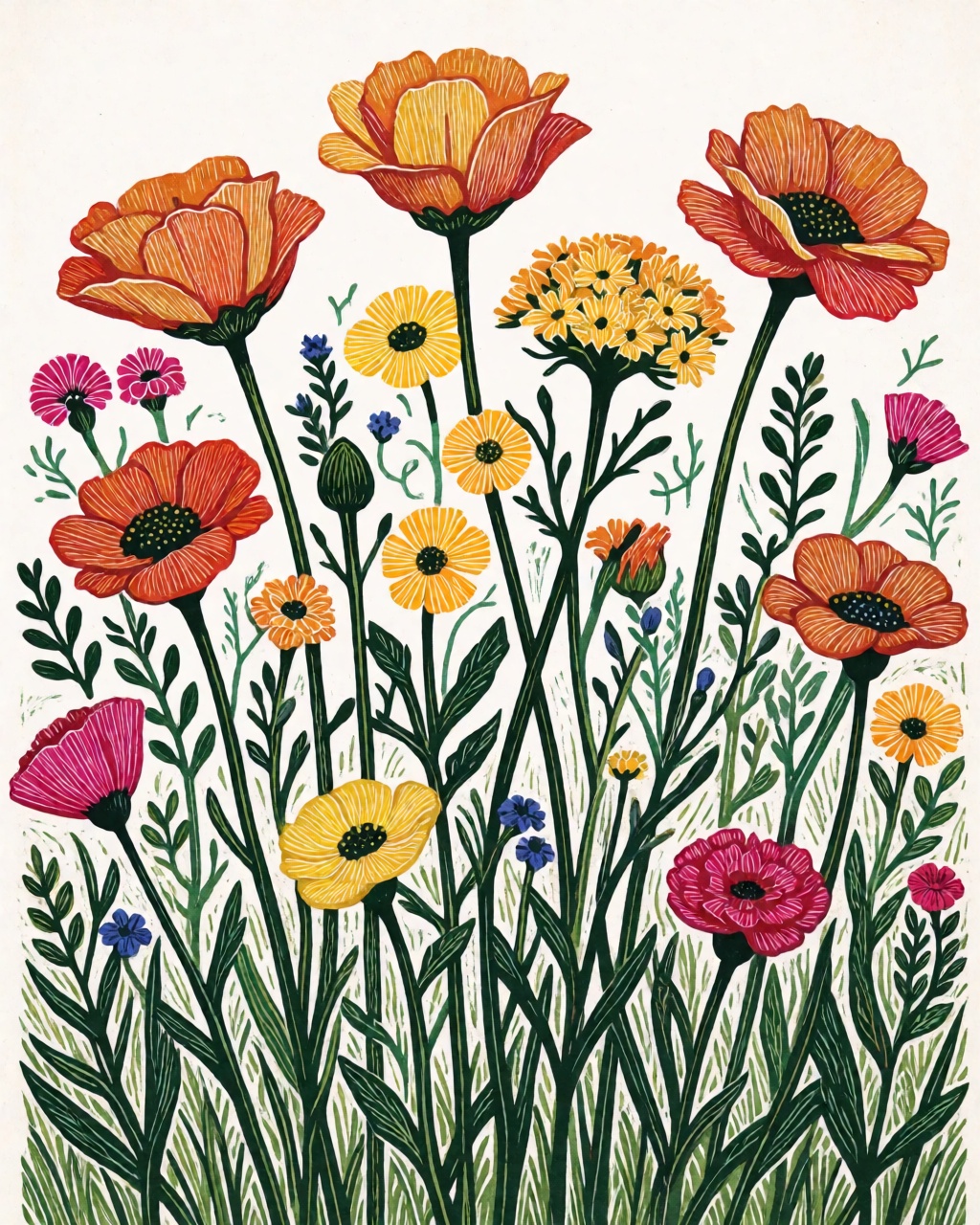 ilkerzgi/krea-2-hatched-linocut-bloom-lora