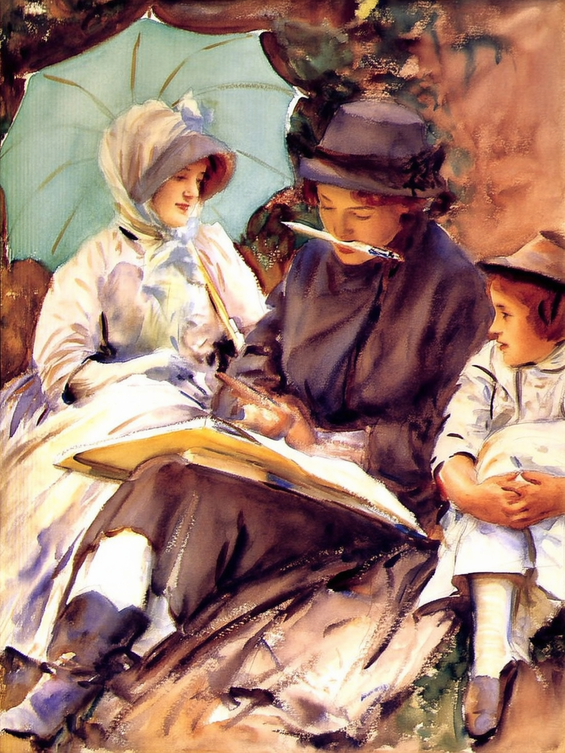 John.Singer.Sargent.Q12.Watercolor.D12A6.Rep6.Adam.1e-4 ckpt-10