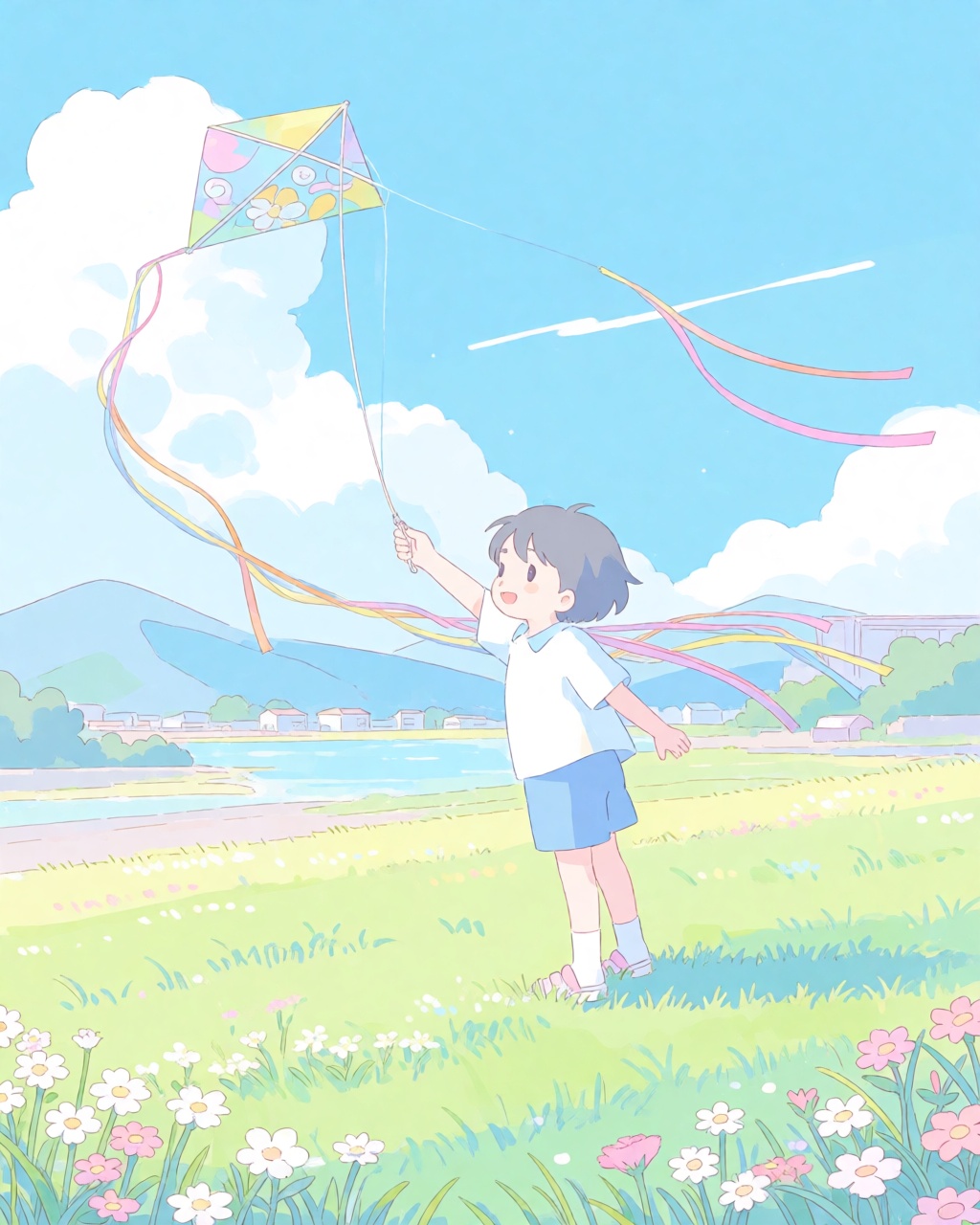 ilkerzgi/krea-2-sunlit-pastel-anime-lora