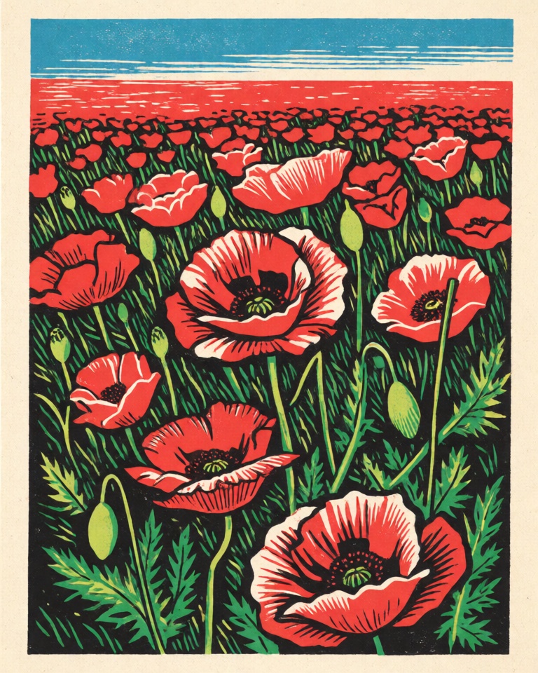 ilkerzgi/krea-2-bold-woodblock-print-lora