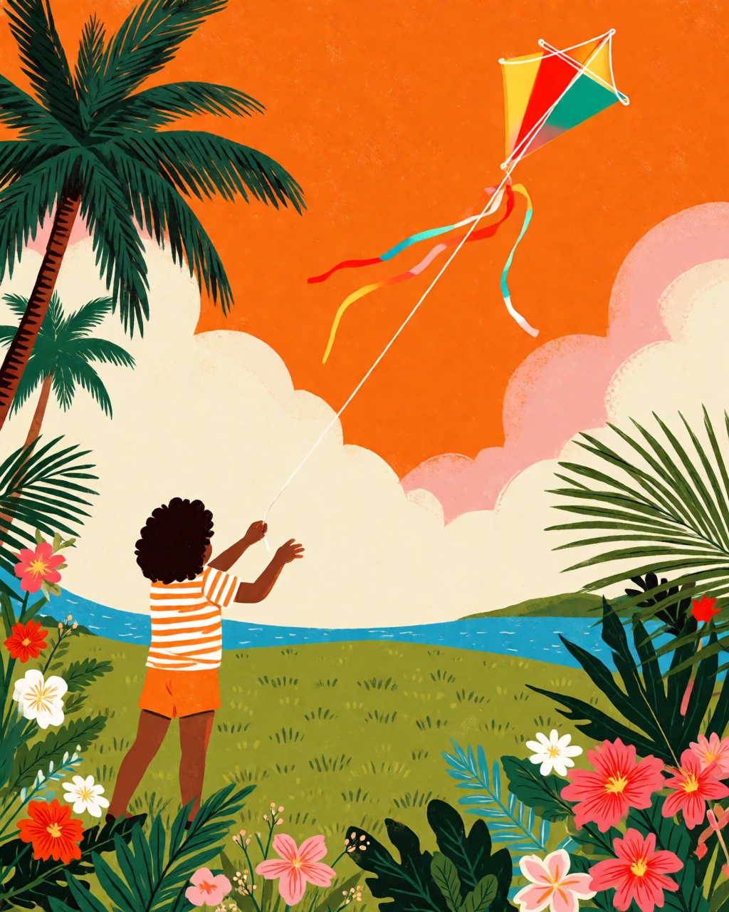 ilkerzgi/krea-2-tropical-retro-screenprint-lora