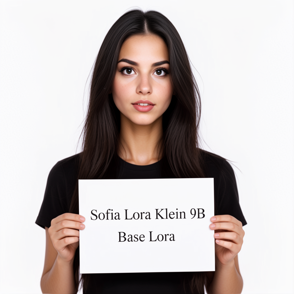 SofiaLoraKlein9Base ckpt-7