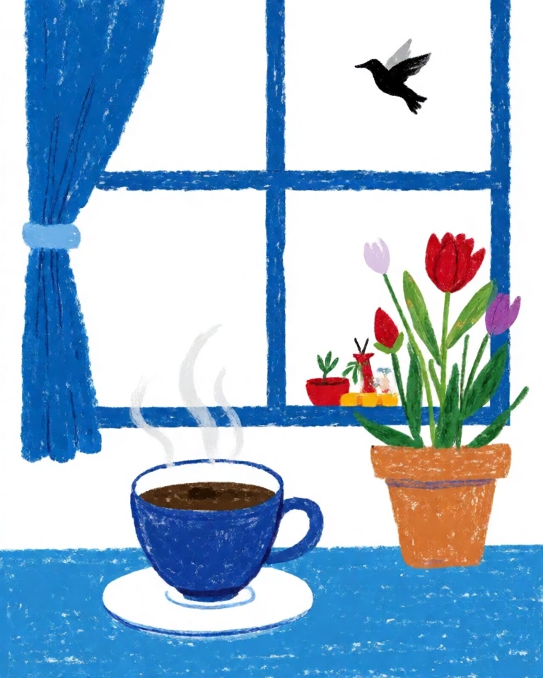 ilkerzgi/krea-2-cobalt-crayon-picturebook-lora