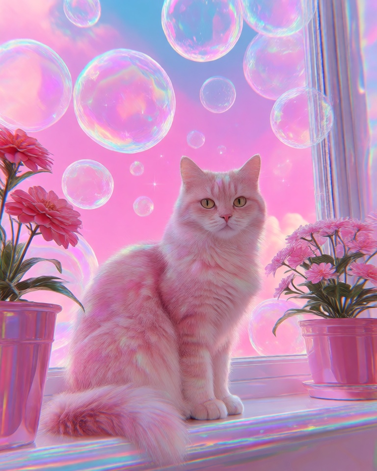 ilkerzgi/krea-2-holographic-pink-bubble-lora